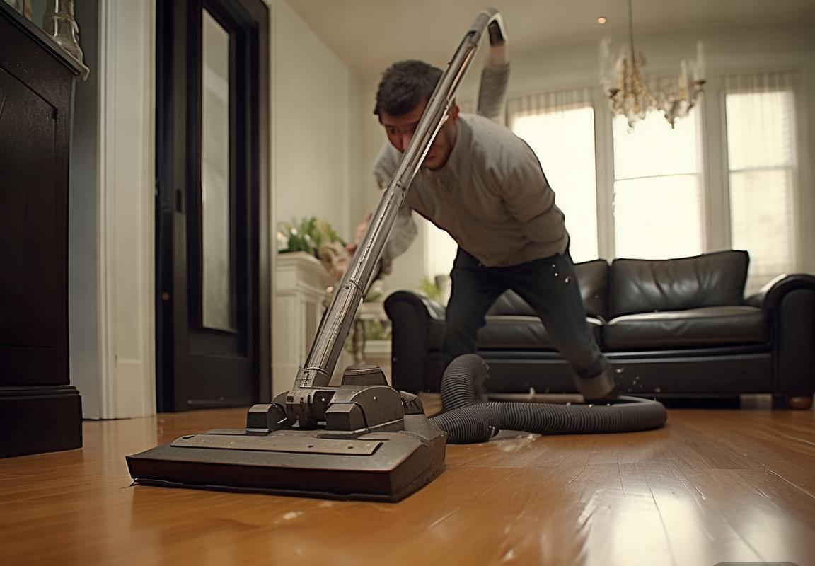 吸尘器事故引发脸朝下摔倒：我的“鹰脸扫地”硬核大扫除与清洁尴尬经历